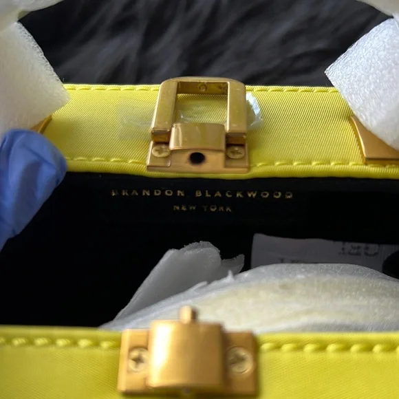 Brandon Blackwood Yellow green Kendrick mini trunk - Picture 7 of 7